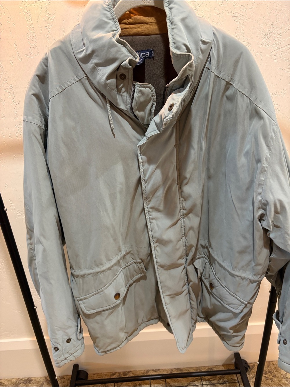 Nautica Men's Moss Green Puffer Jacket XL
